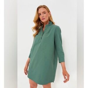 Tuckernuck X Pomander Place | Polly Dress Olive Green Classic Staple XL